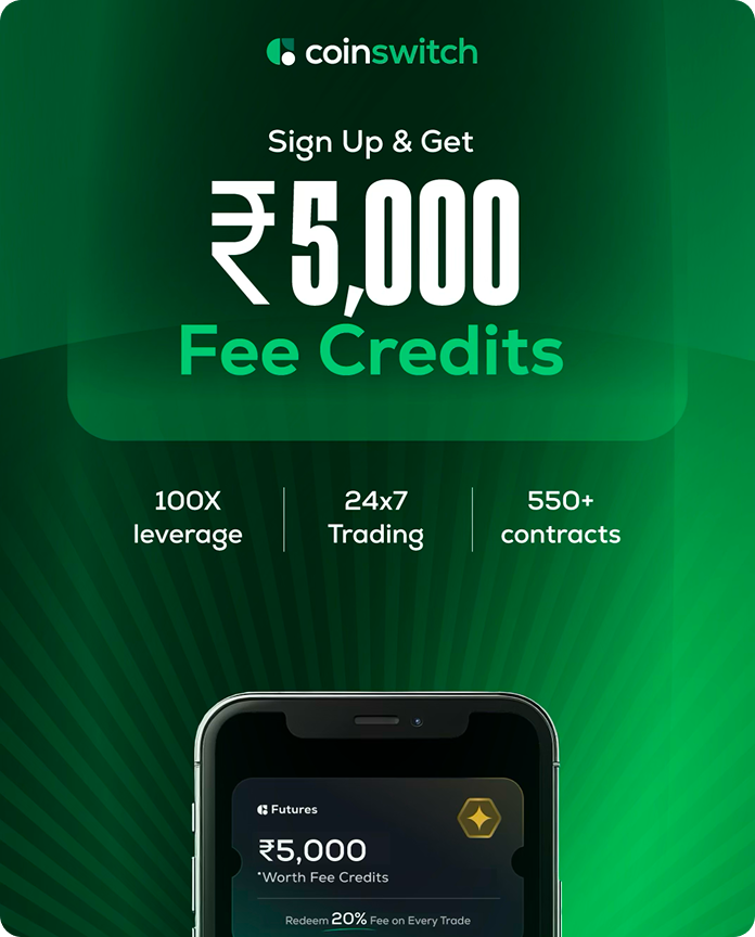 Sign up and get fee credits on CoinSwitch Pro